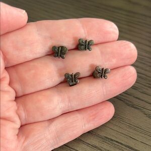 Butterfly Earrings - Two pair